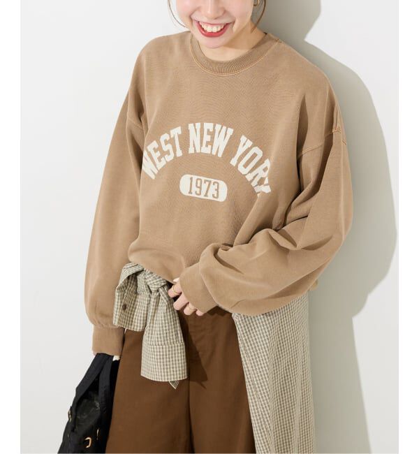 JOURNAL STANDARD relume「《WEB限定追加予約2》ヴィンテージライクカレッジロゴスウェット」|スウェット・ジャージ|