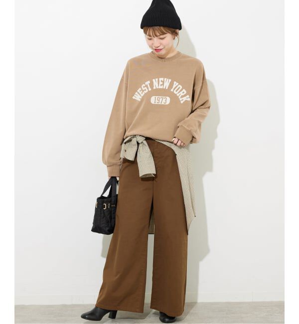 JOURNAL STANDARD relume「《WEB限定追加予約2》ヴィンテージライクカレッジロゴスウェット」|スウェット・ジャージ|