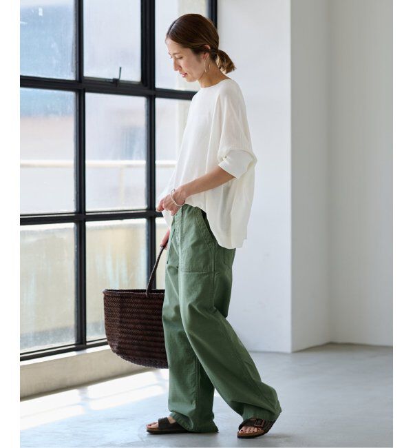 FRAMeWORK「≪追加≫ペーパーミックスポンチョニット2」|ニット・セーター|