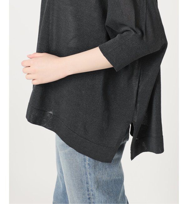 FRAMeWORK「≪追加≫ペーパーミックスポンチョニット2」|ニット・セーター|