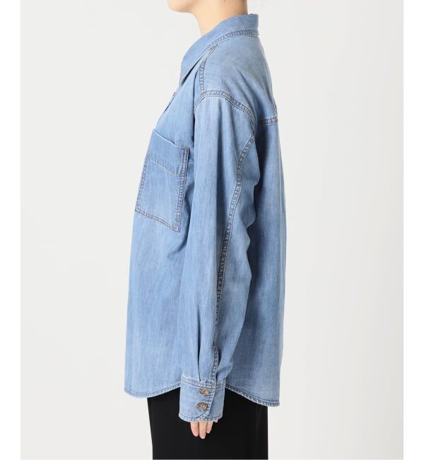 Spick and Span「《追加》ライトオンスデニムシャツ」|シャツ・ブラウス|