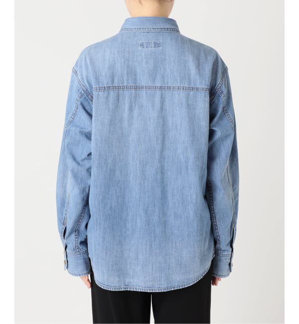 Spick and Span「《追加》ライトオンスデニムシャツ」|シャツ・ブラウス|