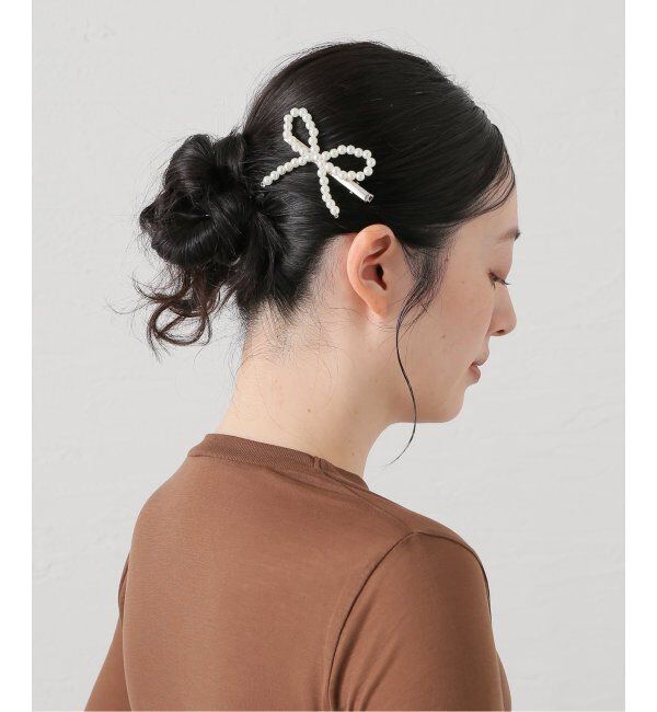 U by SPICK&SPAN「BIGリボンヘアピン」|その他|