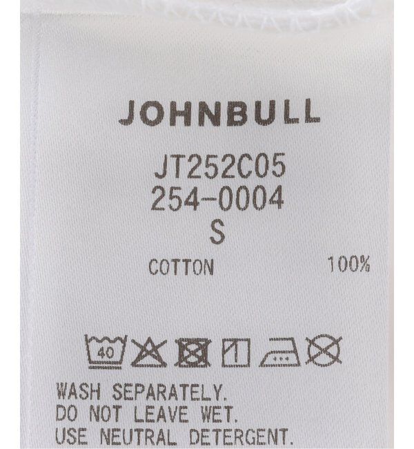 FRAMeWORK「JOHNBULL/ジョンブル PEANUTS WASHINESS T」|Tシャツ・カットソー|