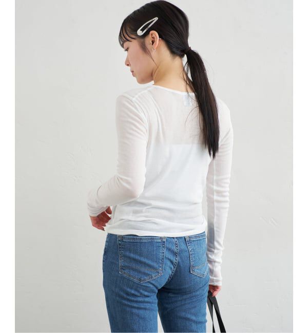 U by SPICK&SPAN「シアースムースフライスロンTEE」|Tシャツ・カットソー|