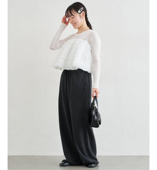 U by SPICK&SPAN「シアースムースフライスロンTEE」|Tシャツ・カットソー|