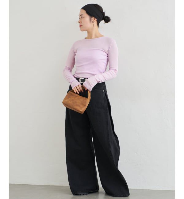 U by SPICK&SPAN「シアースムースフライスロンTEE」|Tシャツ・カットソー|