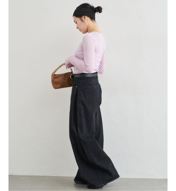 U by SPICK&SPAN「シアースムースフライスロンTEE」|Tシャツ・カットソー|