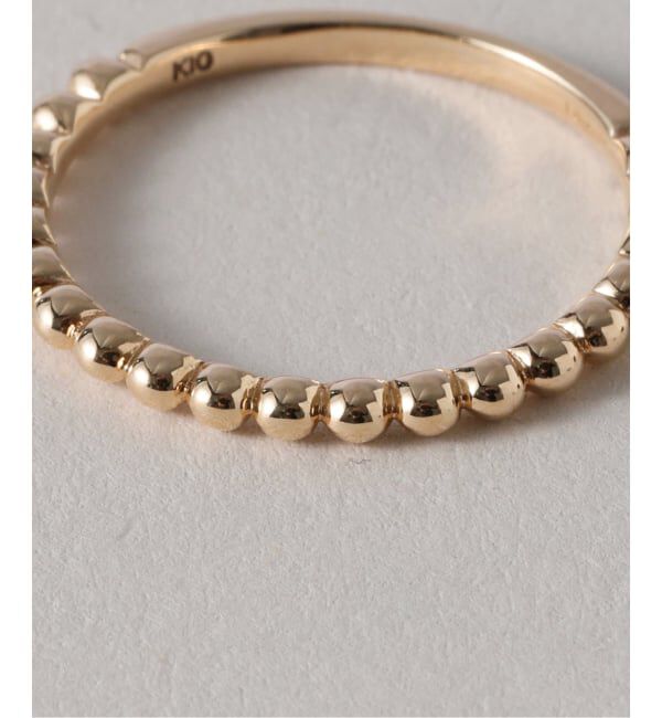 Lilas by Spick&Span「ドットリズムリング K10」|リング|