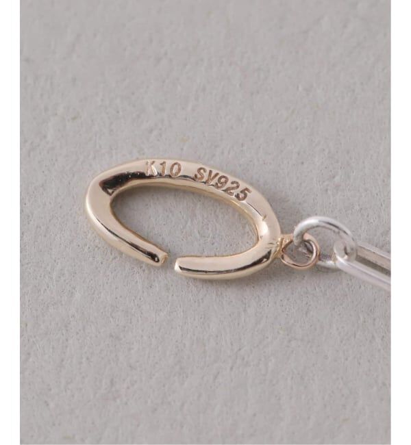 Spick and Span「【SAMH by LILAS】 デタッチャブルCスライドネックレス K10*SV」|ネックレス|