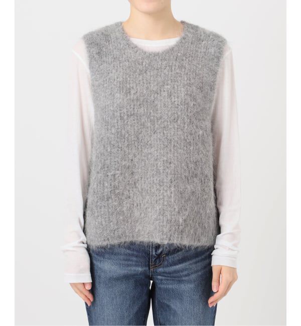 Spick and Span「アルパカ混ニットベスト」|ベスト・ジレ|