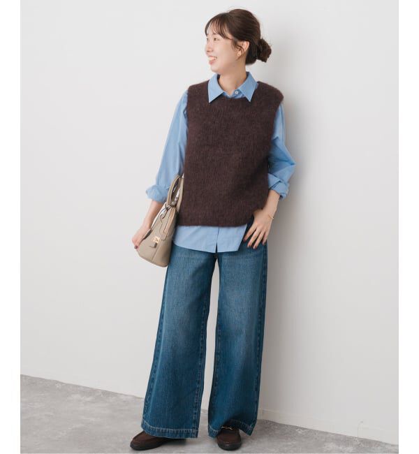 Spick and Span「アルパカ混ニットベスト」|ベスト・ジレ|