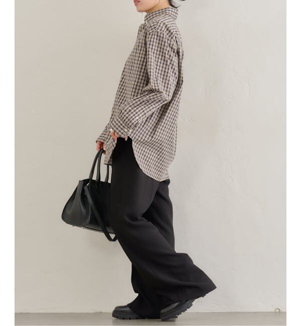 U by SPICK&SPAN「PLAID CHECK ボタンダウンシャツ」|シャツ・ブラウス|