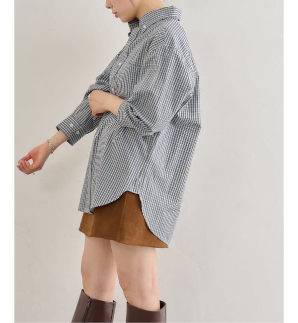 U by SPICK&SPAN「PLAID CHECK ボタンダウンシャツ」|シャツ・ブラウス|