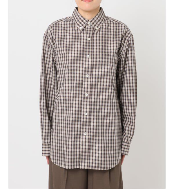 U by SPICK&SPAN「PLAID CHECK ボタンダウンシャツ」|シャツ・ブラウス|