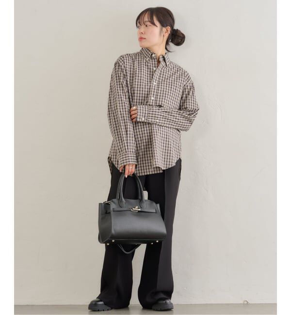 U by SPICK&SPAN「PLAID CHECK ボタンダウンシャツ」|シャツ・ブラウス|