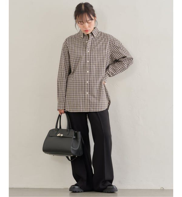 U by SPICK&SPAN「PLAID CHECK ボタンダウンシャツ」|シャツ・ブラウス|