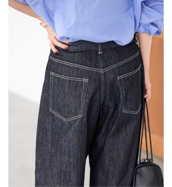 FRAMeWORK「≪追加≫バレルフォルムデニムパンツ2」|デニム|