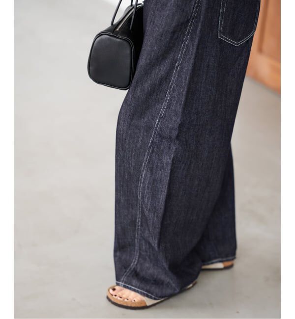 FRAMeWORK「≪追加≫バレルフォルムデニムパンツ2」|デニム|