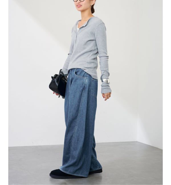 FRAMeWORK「≪追加≫バレルフォルムデニムパンツ2」|デニム|