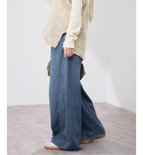 FRAMeWORK「≪追加≫バレルフォルムデニムパンツ2」|デニム|