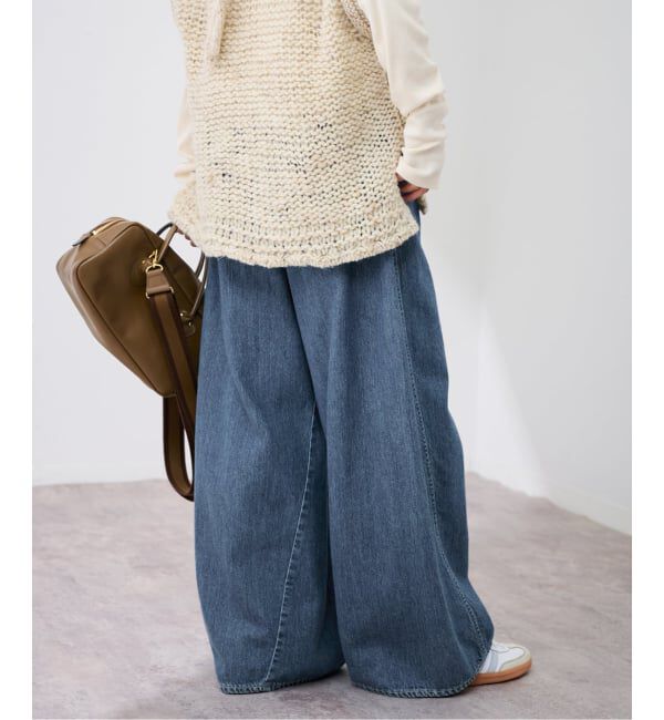 FRAMeWORK「≪追加≫バレルフォルムデニムパンツ2」|デニム|