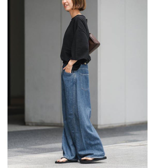 FRAMeWORK「≪追加≫バレルフォルムデニムパンツ2」|デニム|