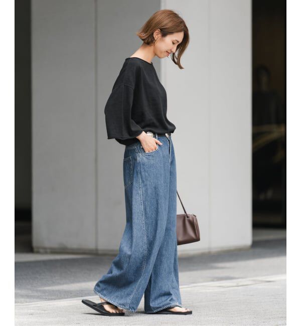 FRAMeWORK「≪追加≫バレルフォルムデニムパンツ2」|デニム|