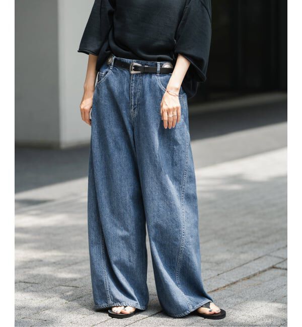 FRAMeWORK「≪追加≫バレルフォルムデニムパンツ2」|デニム|