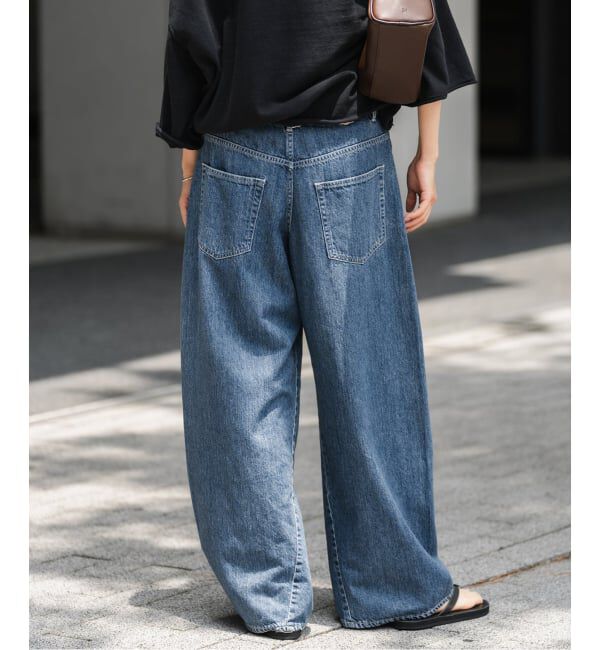 FRAMeWORK「≪追加≫バレルフォルムデニムパンツ2」|デニム|