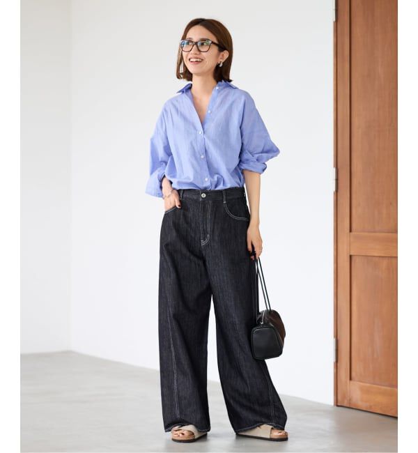 FRAMeWORK「≪追加≫バレルフォルムデニムパンツ2」|デニム|