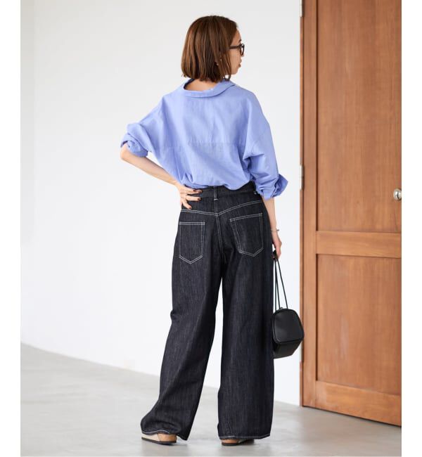 FRAMeWORK「≪追加≫バレルフォルムデニムパンツ2」|デニム|