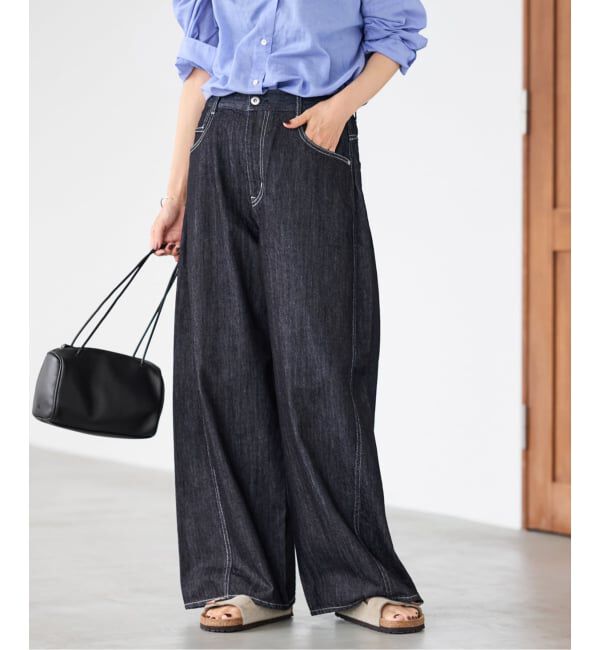 FRAMeWORK「≪追加≫バレルフォルムデニムパンツ2」|デニム|