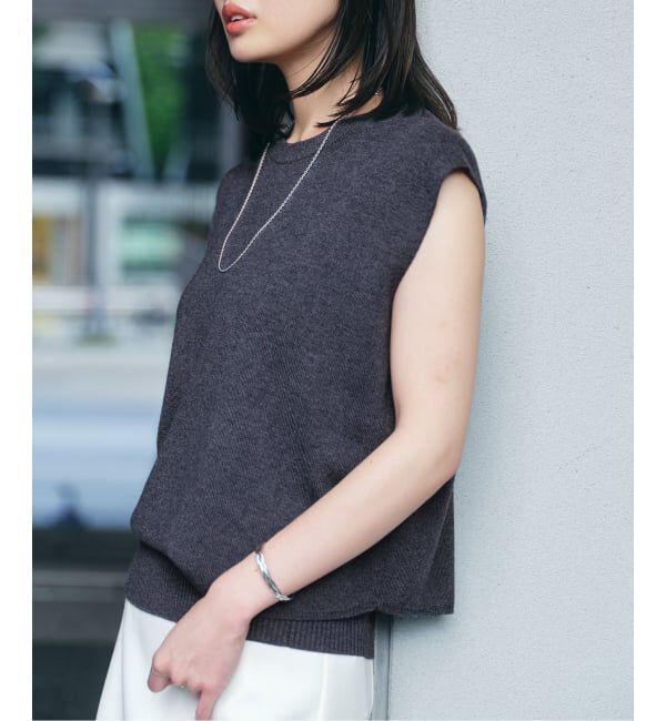 NOBLE「PROTAGONISTA/プロタゴ二スタ ウォッシャブルウールベスト」|ニット・セーター|