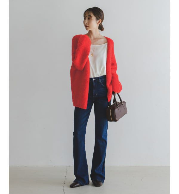 COUTURE D'ADAM/クチュールドアダム Sequin Fluffy Knit カーディガン