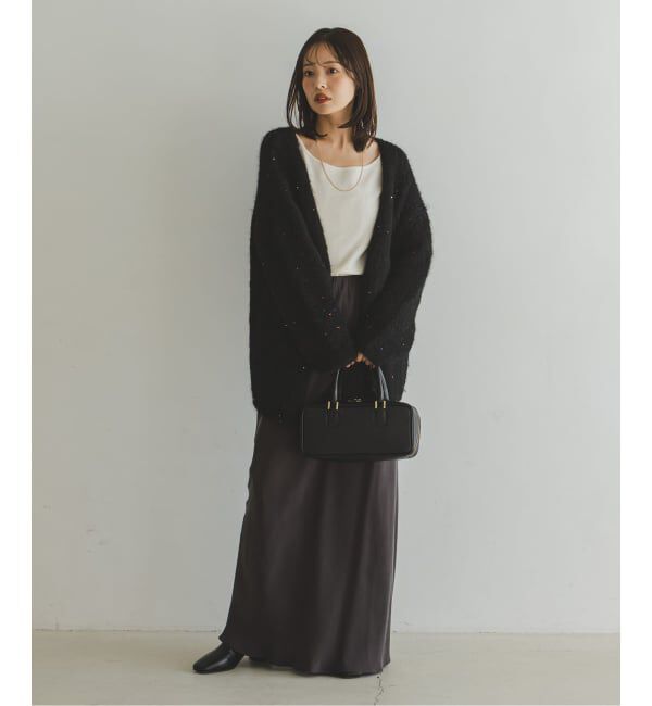 COUTURE D'ADAM/クチュールドアダム Sequin Fluffy Knit カーディガン