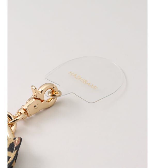 Spick and Span「《WEB限定追加2》HASHIBAMI / ハシバミ ウィンドベルレオパードハンドストラップ」|その他|