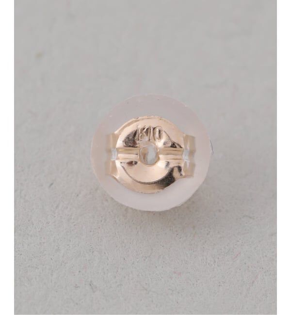 Lilas by Spick&Span「《WEB限定》ムーンラインホワイトトパーズピアス K10（両耳）」|ピアス|