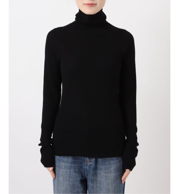 Spick and Span「《追加》リブタートルニット」|ニット・セーター|