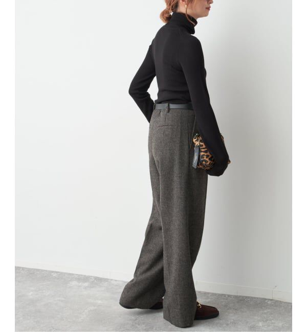 Spick and Span「《追加》リブタートルニット」|ニット・セーター|