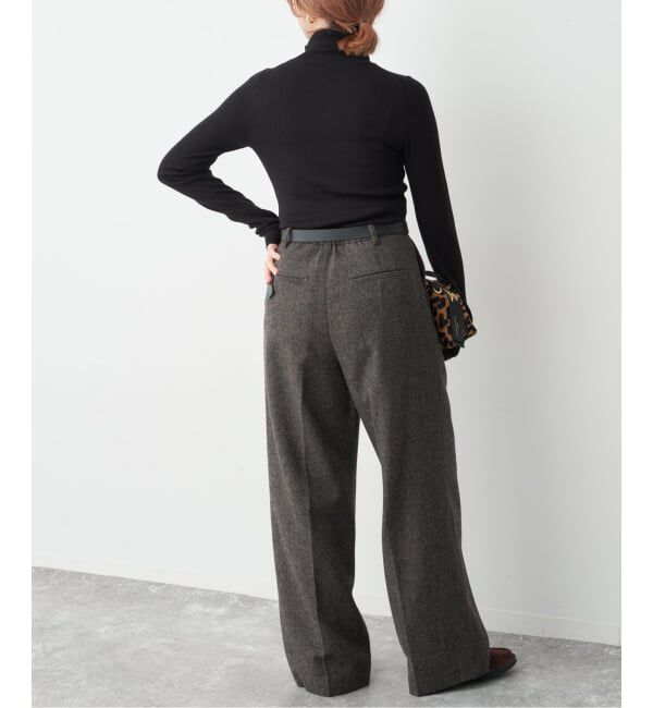 Spick and Span「《追加》リブタートルニット」|ニット・セーター|