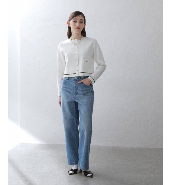  「【洗える】ウォッシャブルスムースカーディガン」|カーディガン|
