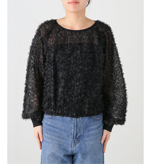  「【洗える】PROVOKE/プロヴォーク ペタルモチーフプルオーバー」|シャツ・ブラウス|