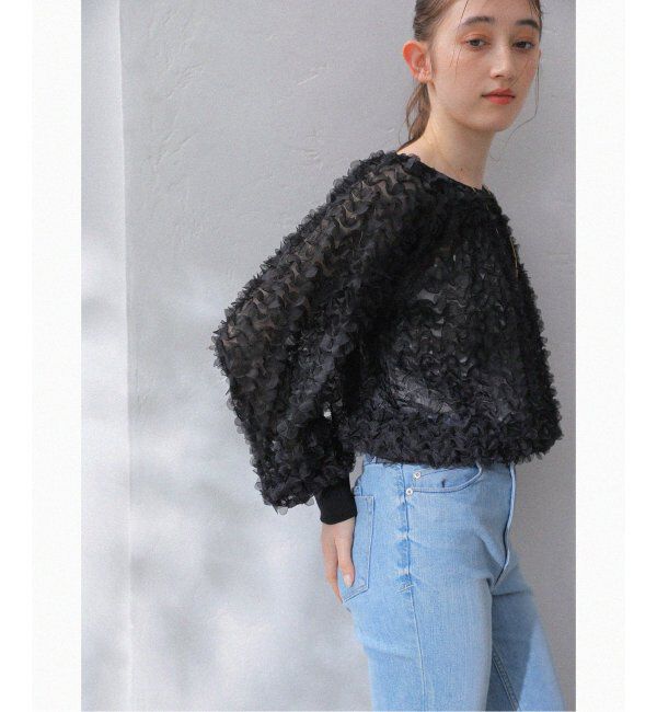  「【洗える】PROVOKE/プロヴォーク ペタルモチーフプルオーバー」|シャツ・ブラウス|