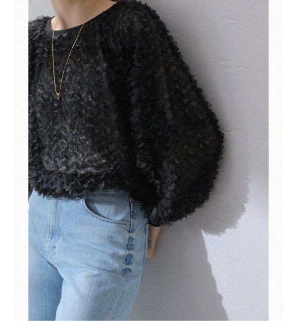  「【洗える】PROVOKE/プロヴォーク ペタルモチーフプルオーバー」|シャツ・ブラウス|