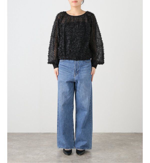  「【洗える】PROVOKE/プロヴォーク ペタルモチーフプルオーバー」|シャツ・ブラウス|