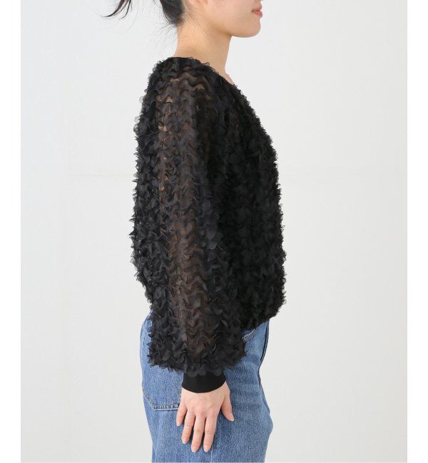  「【洗える】PROVOKE/プロヴォーク ペタルモチーフプルオーバー」|シャツ・ブラウス|