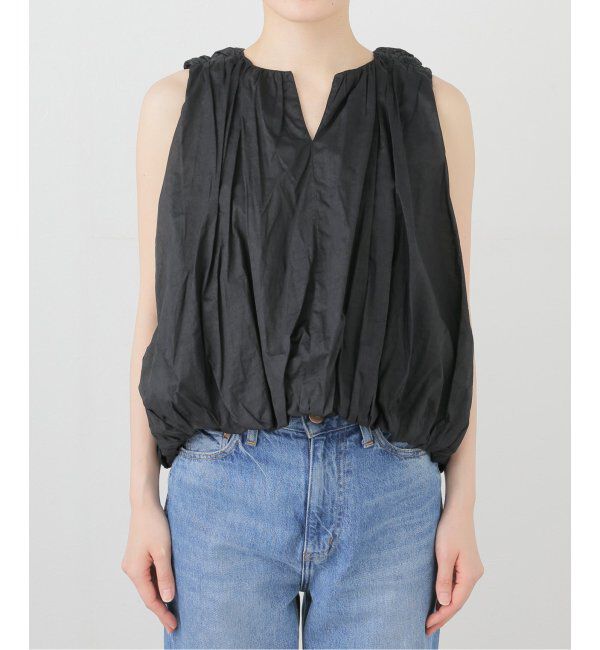  「【洗える】ne Quittez pas/ヌキテパ BALLOON TOP」|シャツ・ブラウス|