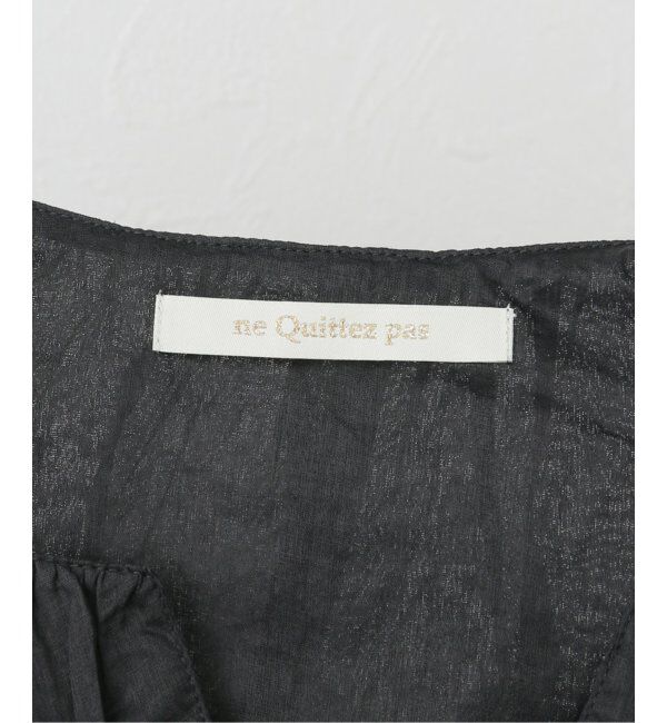  「【洗える】ne Quittez pas/ヌキテパ BALLOON TOP」|シャツ・ブラウス|