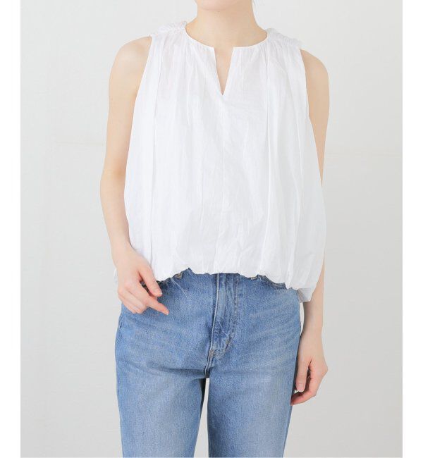  「【洗える】ne Quittez pas/ヌキテパ BALLOON TOP」|シャツ・ブラウス|